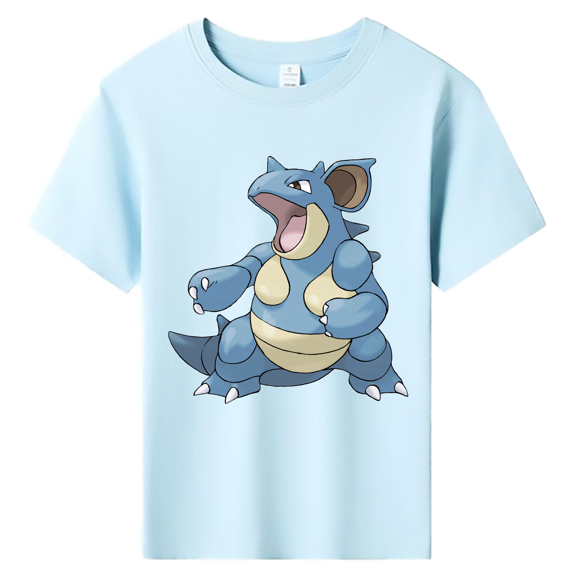 （画像用） ポケットモンスター Pokémon 綿100％キッズTシャツ（フロントプリント）